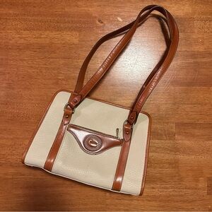 Vintage Dooney & Bourke Ivory Bag